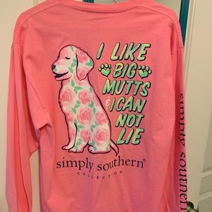 Simply southern big mutts t shirt Large